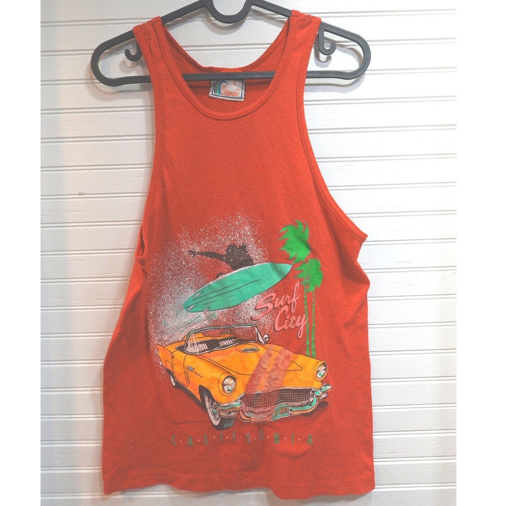 Vintage 1988 Islander Tank Top Men's Small Speed Limit Seventy California Surf